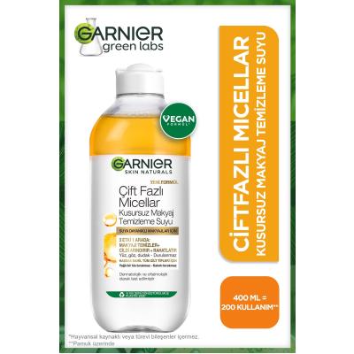 Çift Fazlı Micellar Kusursuz Makyaj Temizleme Suyu 400 ml