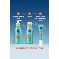 NIVEA Derma Skin Clear Sivilce Karşıtı Yüz Temizleme Jeli 150ml, Gözenek Arındırıcı, Yağlı ve Karma Cilt