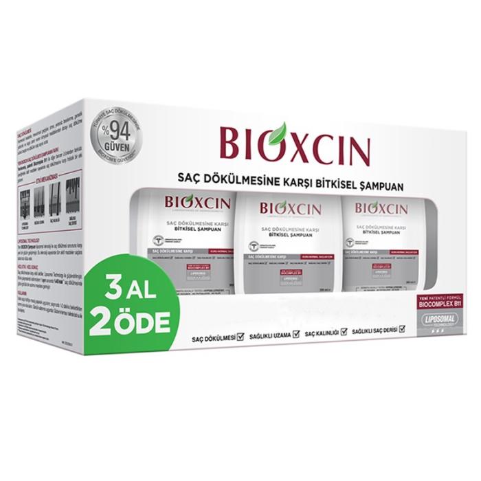 Bioxcin Genesis Kuru ve Normal Saçlar için Şampuan 3 x 300 ml | 3 AL 2 ÖDE